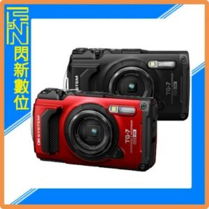 OM SYSTEM TG-7 防水相機 全配組:128G+副廠電池.充電器+國家地理E2 2360收納包(TG7，公司貨)OLYMPUS台中相機收購